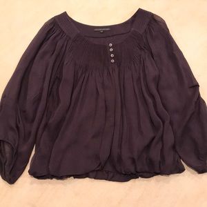 Rohit Gandhi + Rahul Khanna Purple Blouse